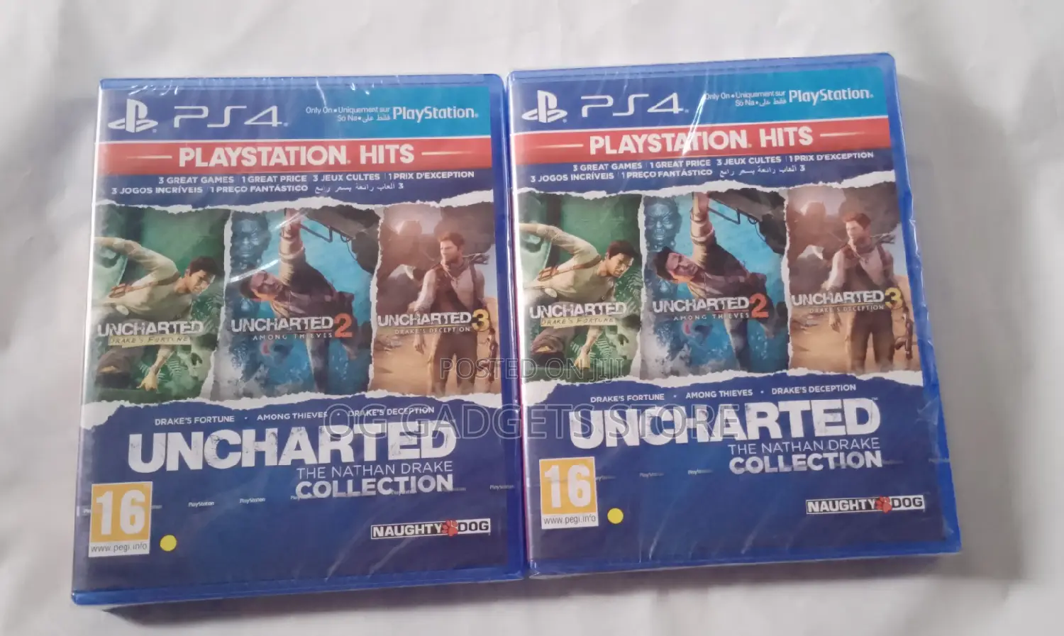 Ps4 Uncharted Nathan Drake Collection