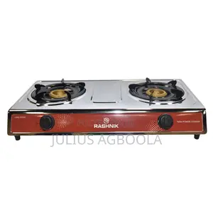 2 Face Stainless Top Gas Burner