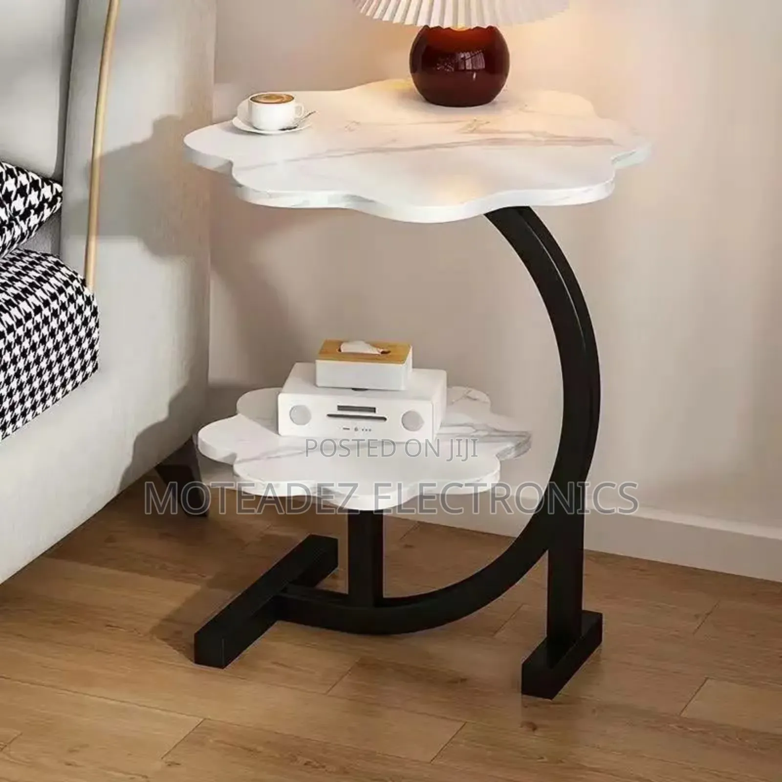 Creative Classic Flowered Design 2 Steps Side Table/Stool