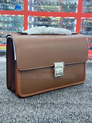 Photo - Mont Blanc Original Quality Luxury Leather Laptop Bag