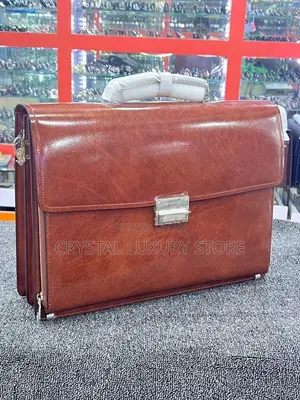 Mont Blanc Original Quality Luxury Leather Laptop Bag
