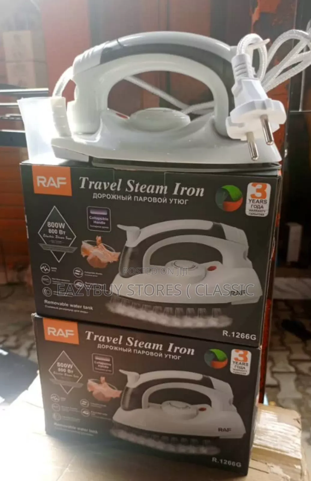 Raf Travel Steam Iron