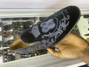 Italian Velvet D G Luxury Shoe