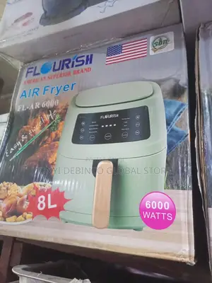 Flourish AIR FRYER 8L Non-Stick Oilfree Frying Machine 6000w