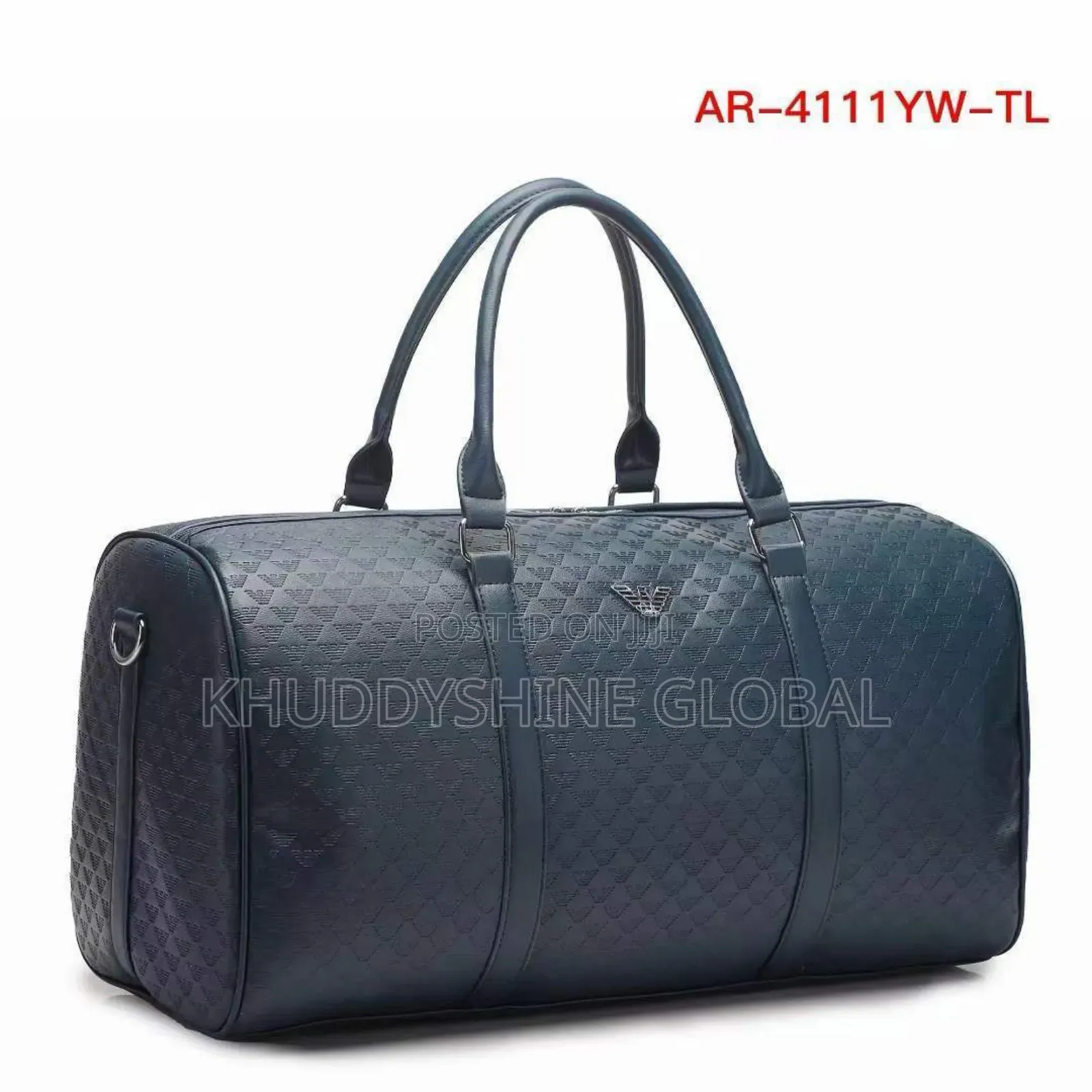 Designer Plain Pattern Duffle Bag