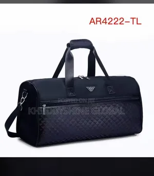 Designer Plain Pattern Duffle Bag