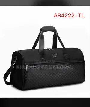 Designer Plain Pattern Duffle Bag