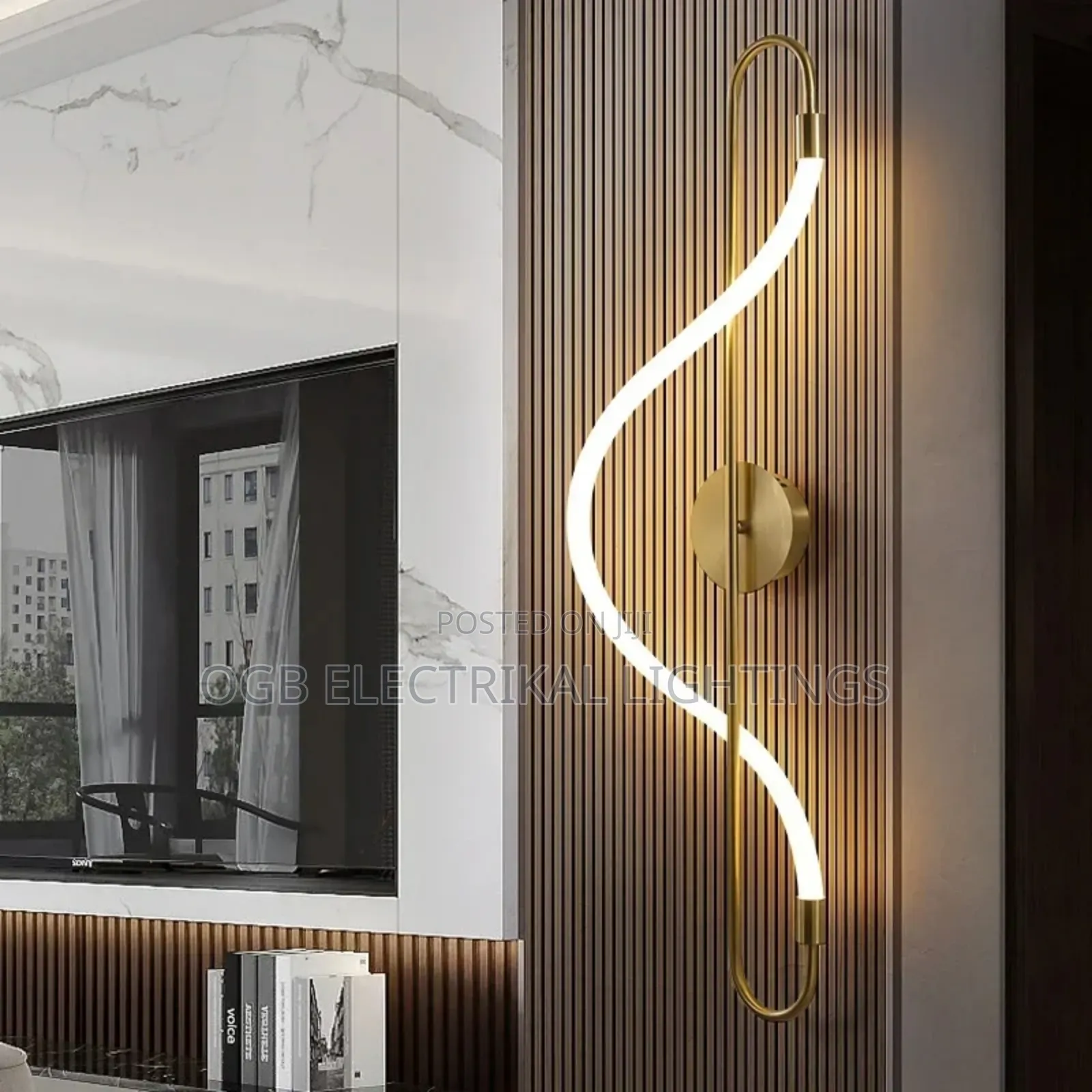 Modern Long Hose Led Wall Lamp