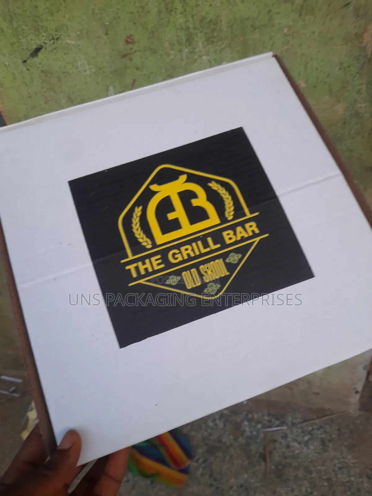 White Pizzas Packaging Box Size 12