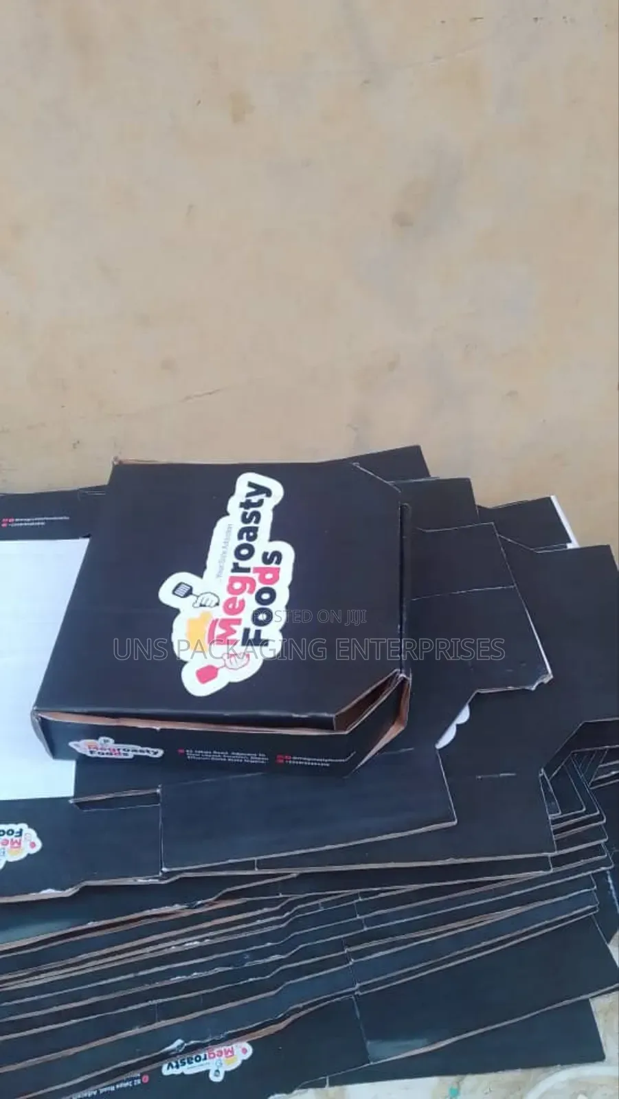 Fully Branded Pizza Box Size 10