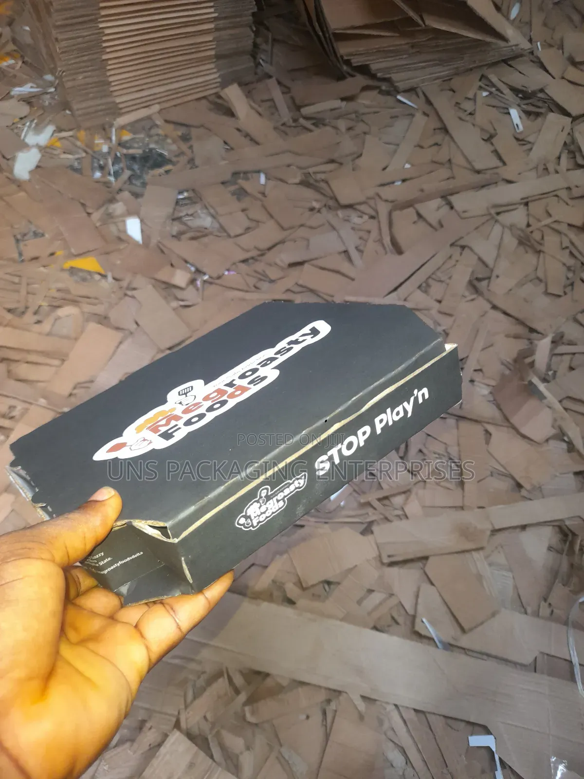 Fully Branded Pizza Box Size 10