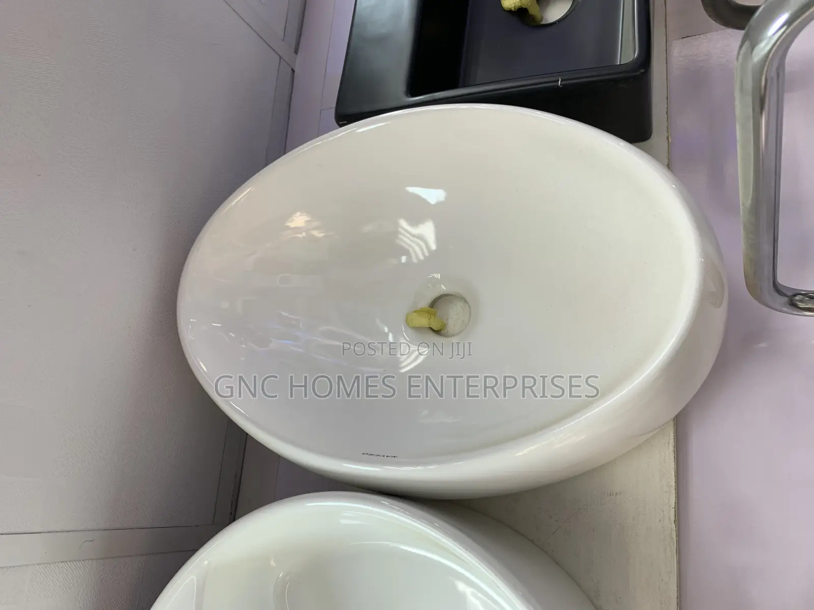 Oval Shaped Basin