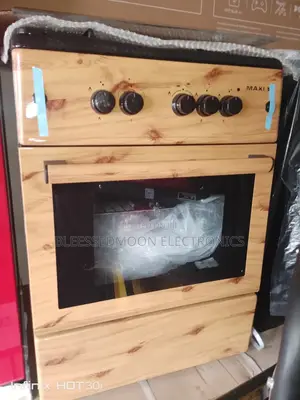 Maxi Formica Color Wood Standing Cooker With Grill and Oven