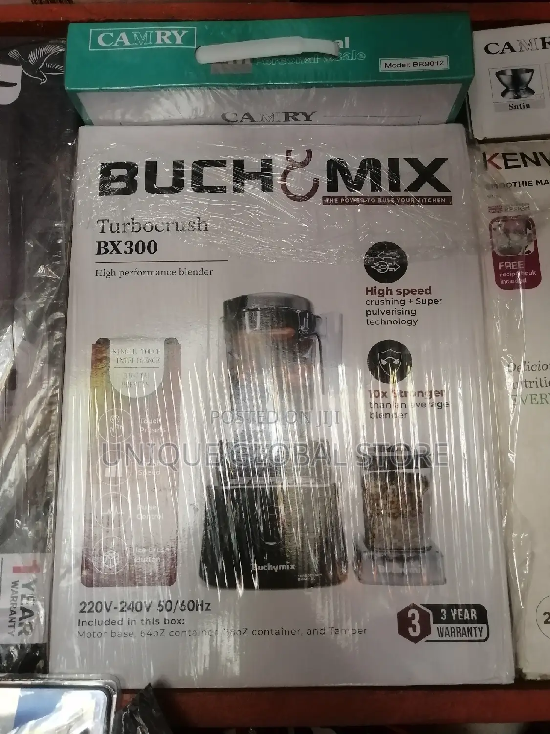 Turbocrush Professional Plus Digital Blender BX300- Black