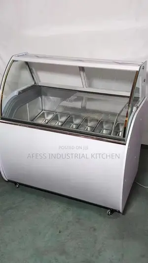 White Ice Cream Chiller 4ft