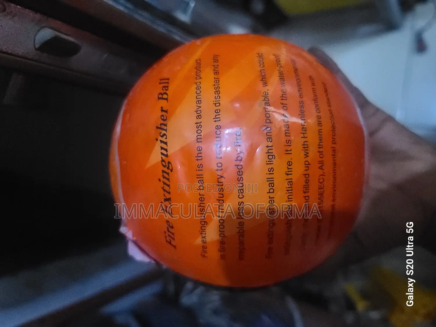 Fire Ball Extinguisher