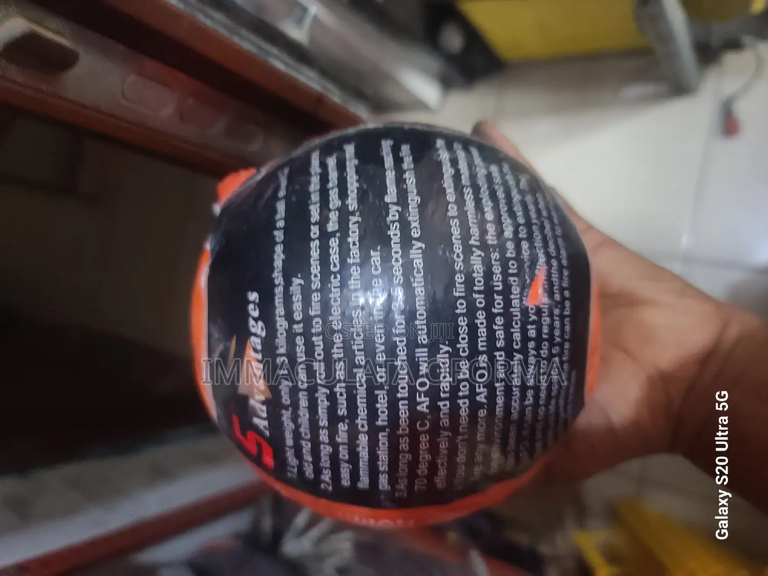 Fire Ball Extinguisher
