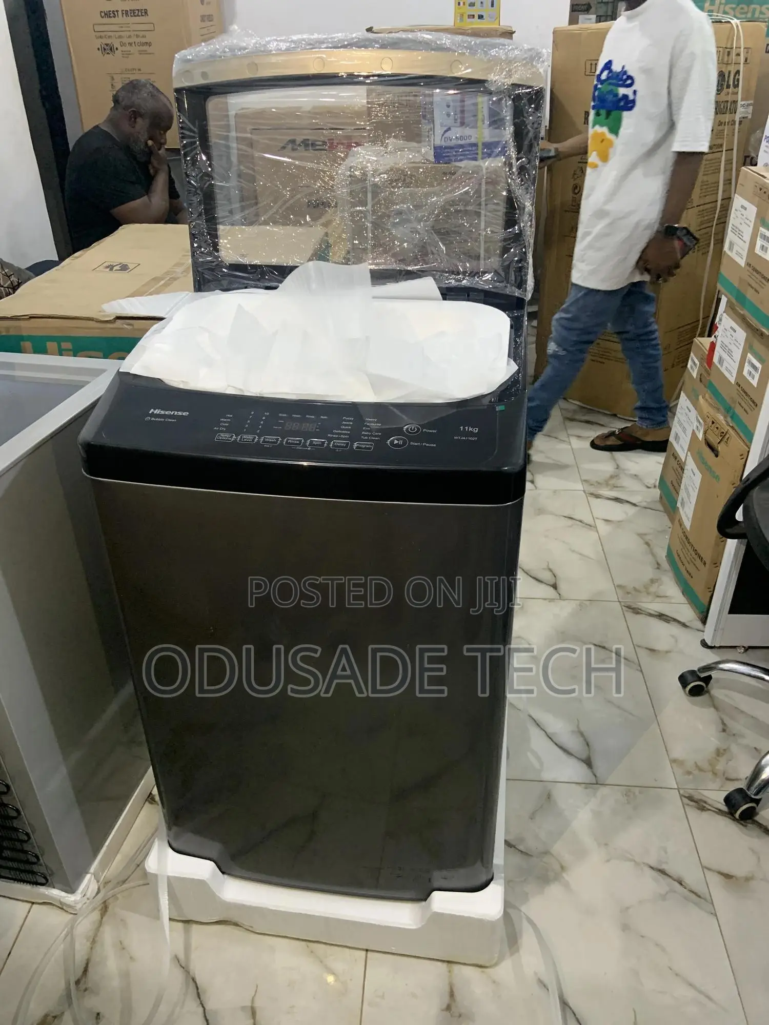 Convenient Automatic Hisense 10.5kg Top Loader 1102t-Wtja