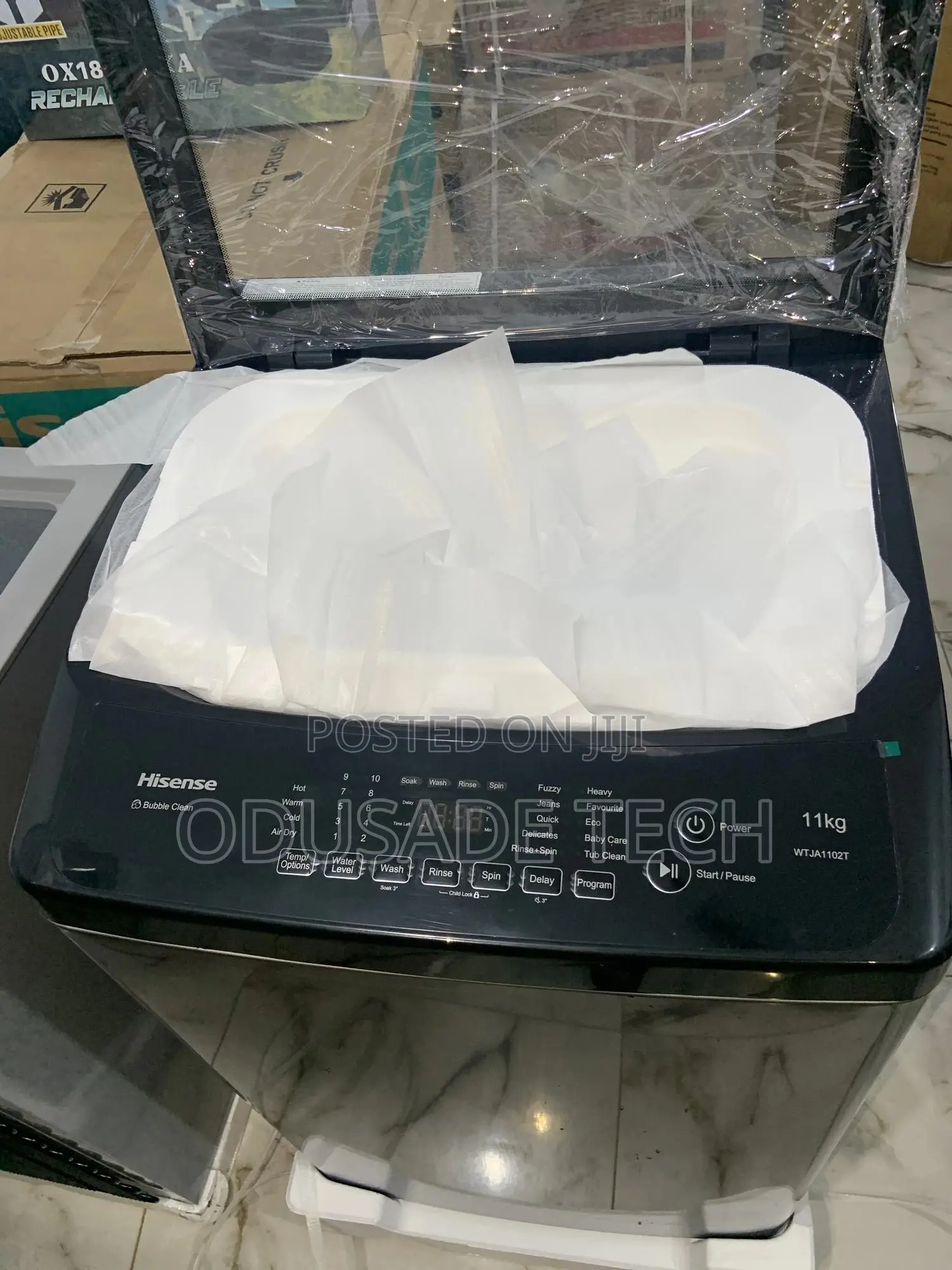 Sound Automatic Hisense 10.5kg Top Loader 1102t-Wtja