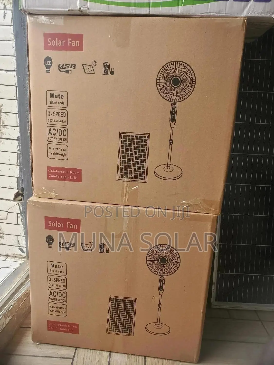 16inches Solar Fan