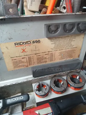 Ridgid 690 Threading Machine