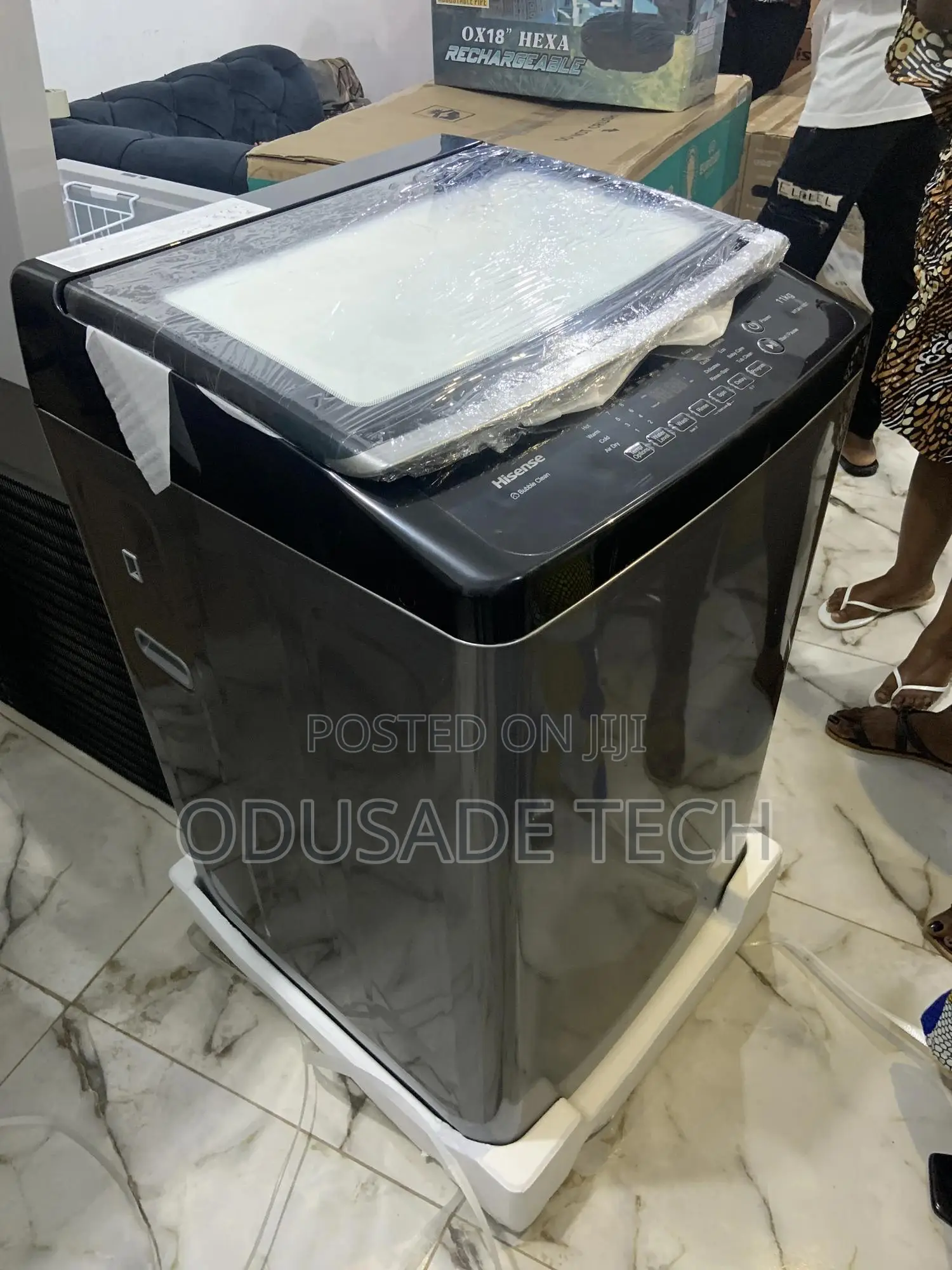 Functional Automatic Hisense 10.5kg Top Loader 1102t-Wtja
