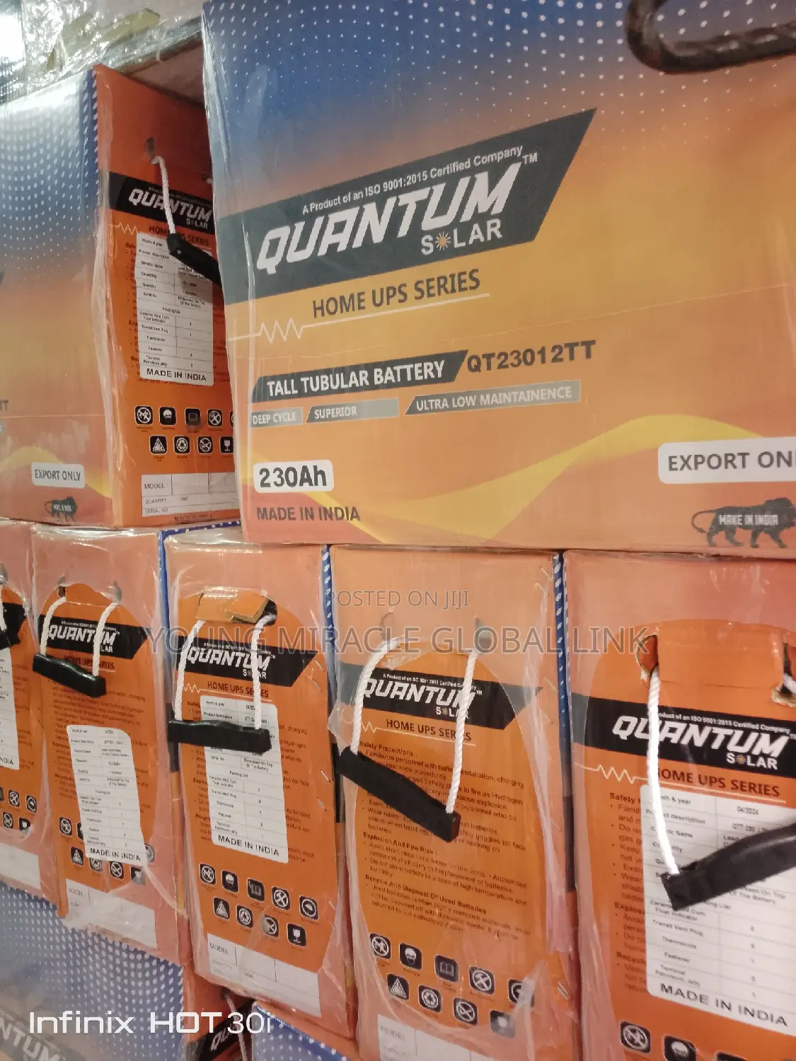 Original Indian Battery Quantum 230ah/12v