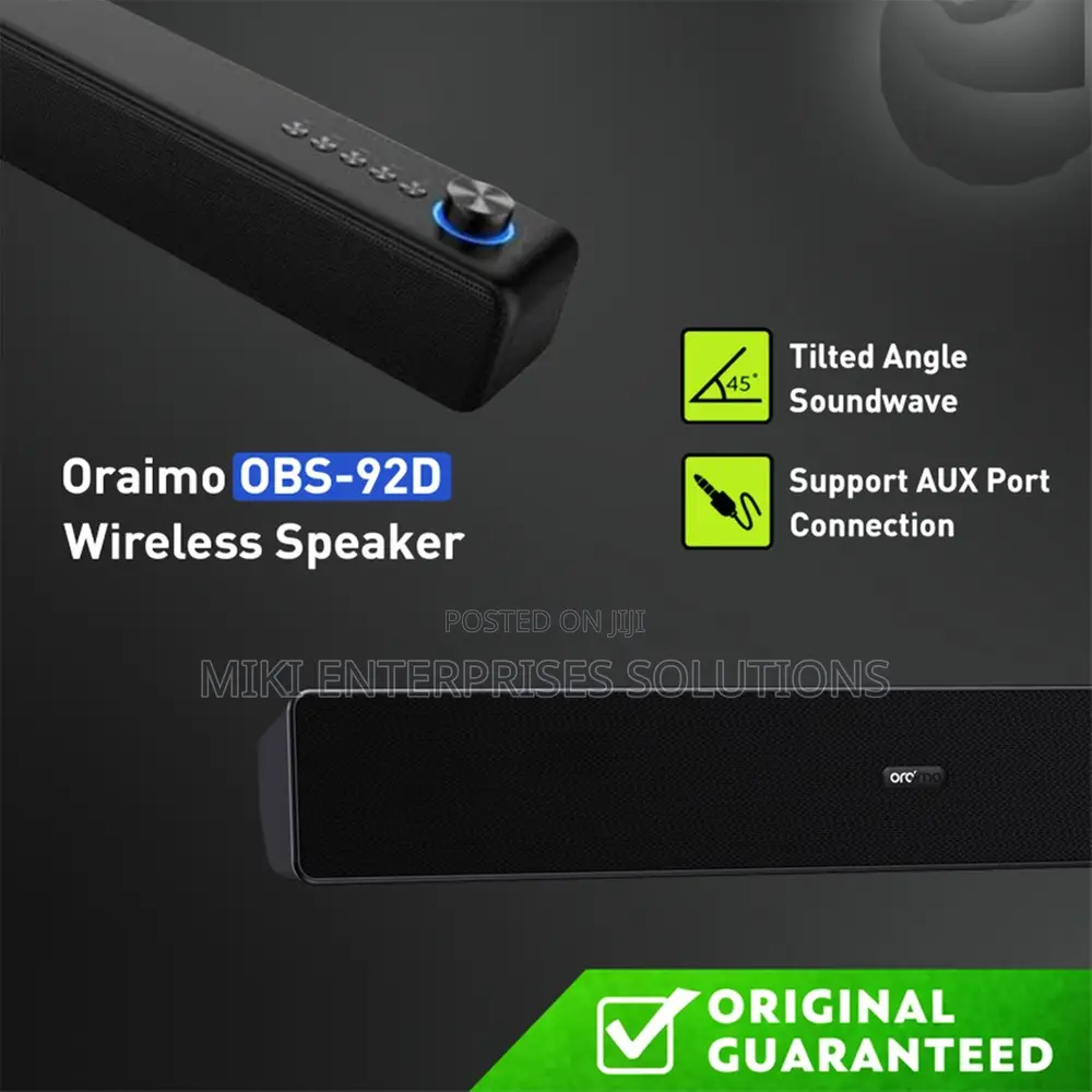 Oraimo Bluetooth Speaker Obs-92