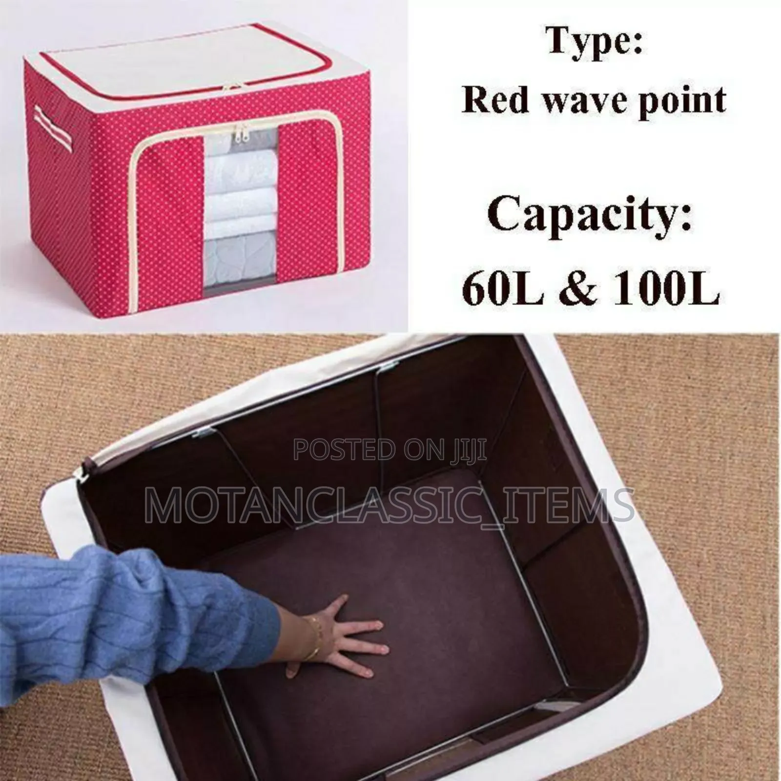 Best Quality Collapsible Storage Box / Bag (66 Litres)
