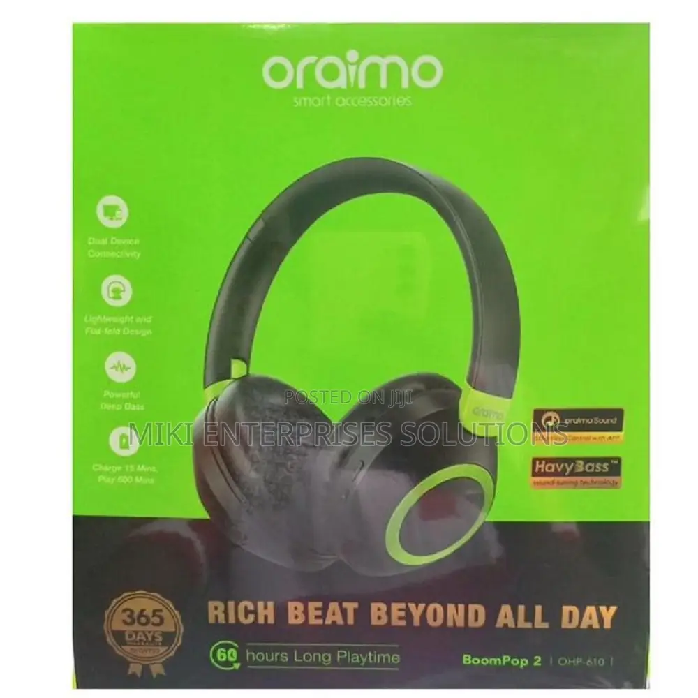 Oraimo Bt Headset Ohp-610