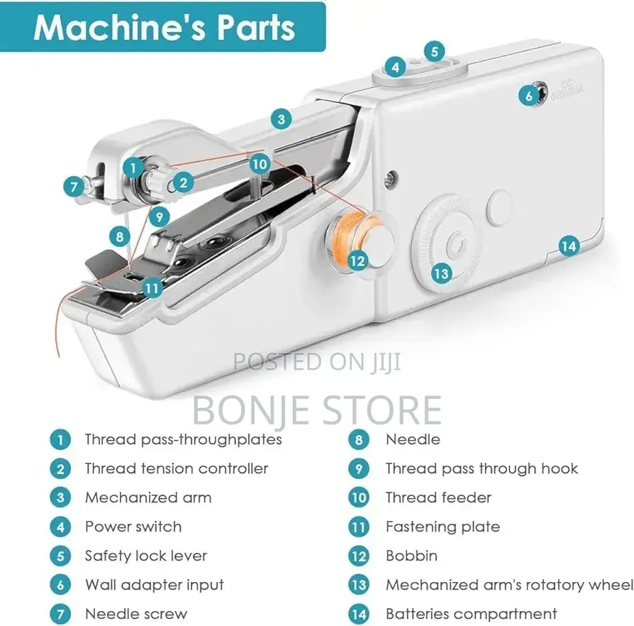 Handheld Stitchy Sewing Machine