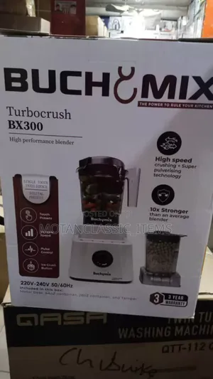 Buchymix Commercial Grinder/Turbocrush Premium 3in1 Blender