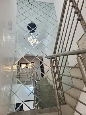 Mirror Glass Staircase
