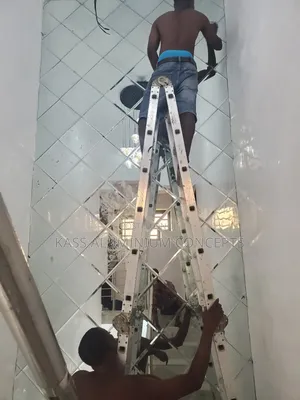 Mirror Glass Staircase