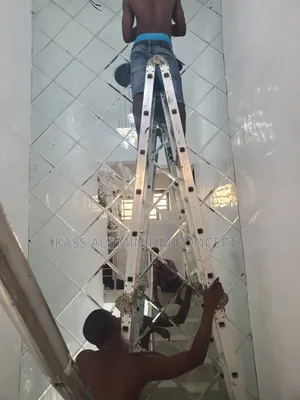 Mirror Glass Staircase