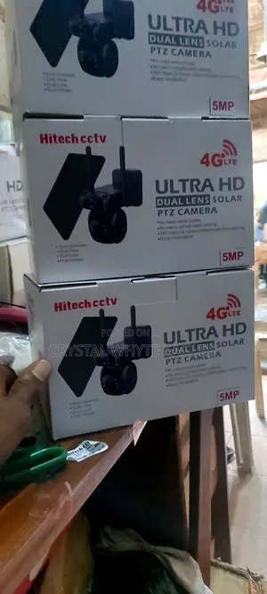 Ultra Hd Solar Dual Lens PTZ Camera