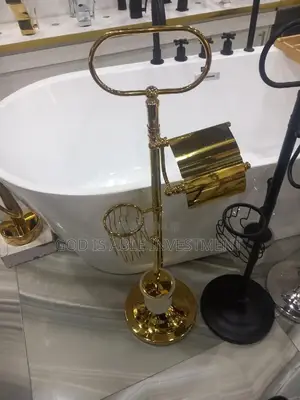 Gold Multiple Bathroom Accessories