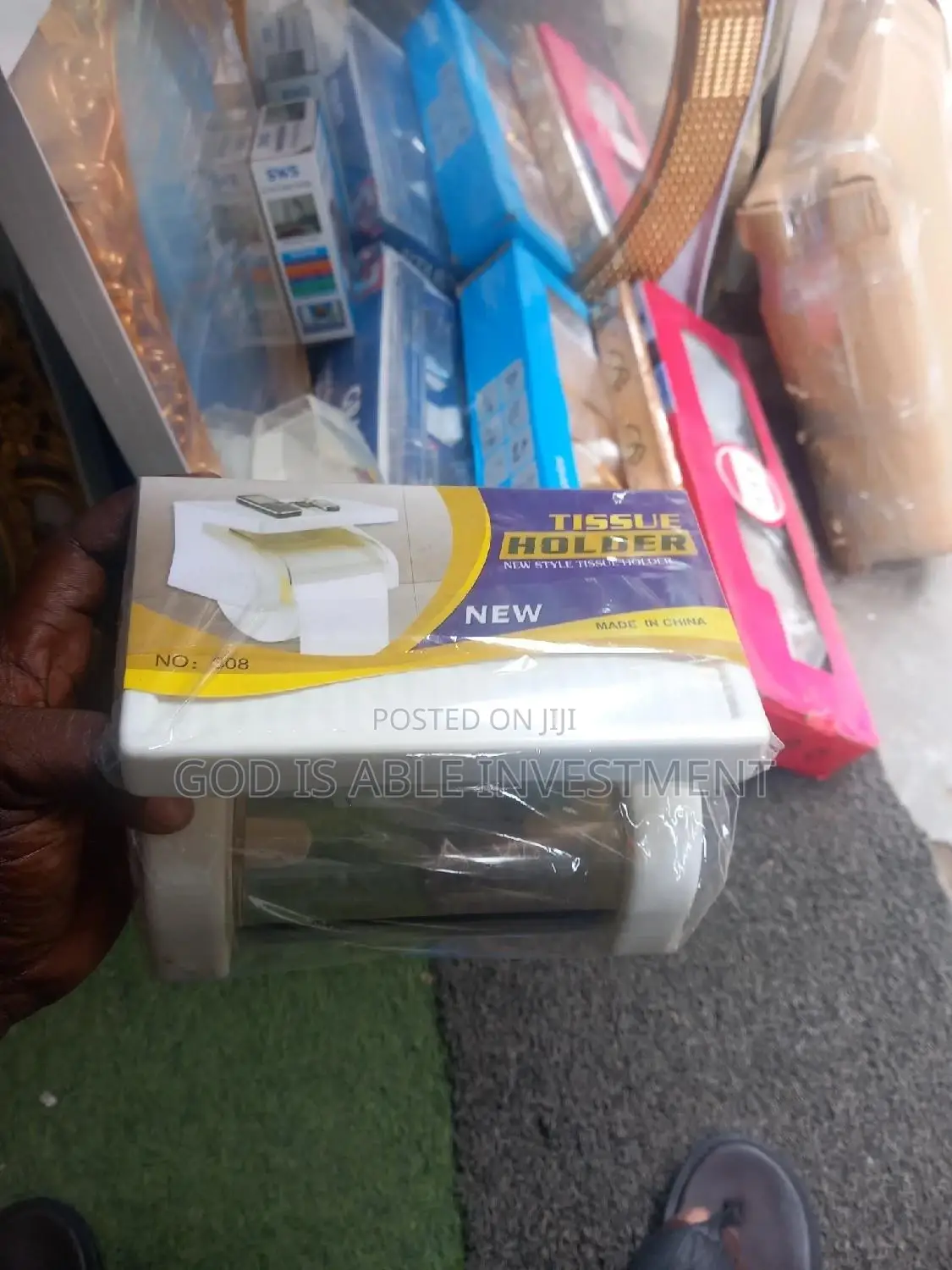 Original Plastic Tissuse Holder
