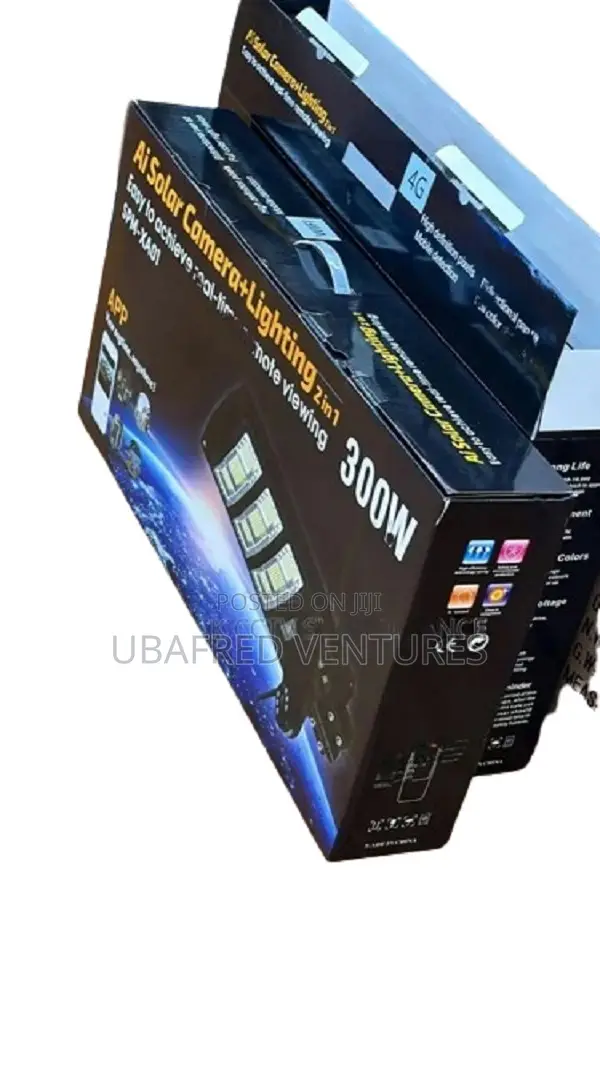 Ai 4g Solar Camera+Lighting 2 In1