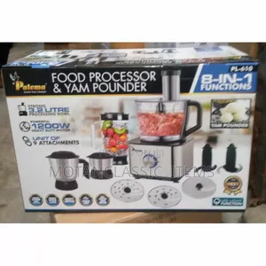 Paloma Food Processor and Yam Pounder 1200wtts (3.2ltrs)