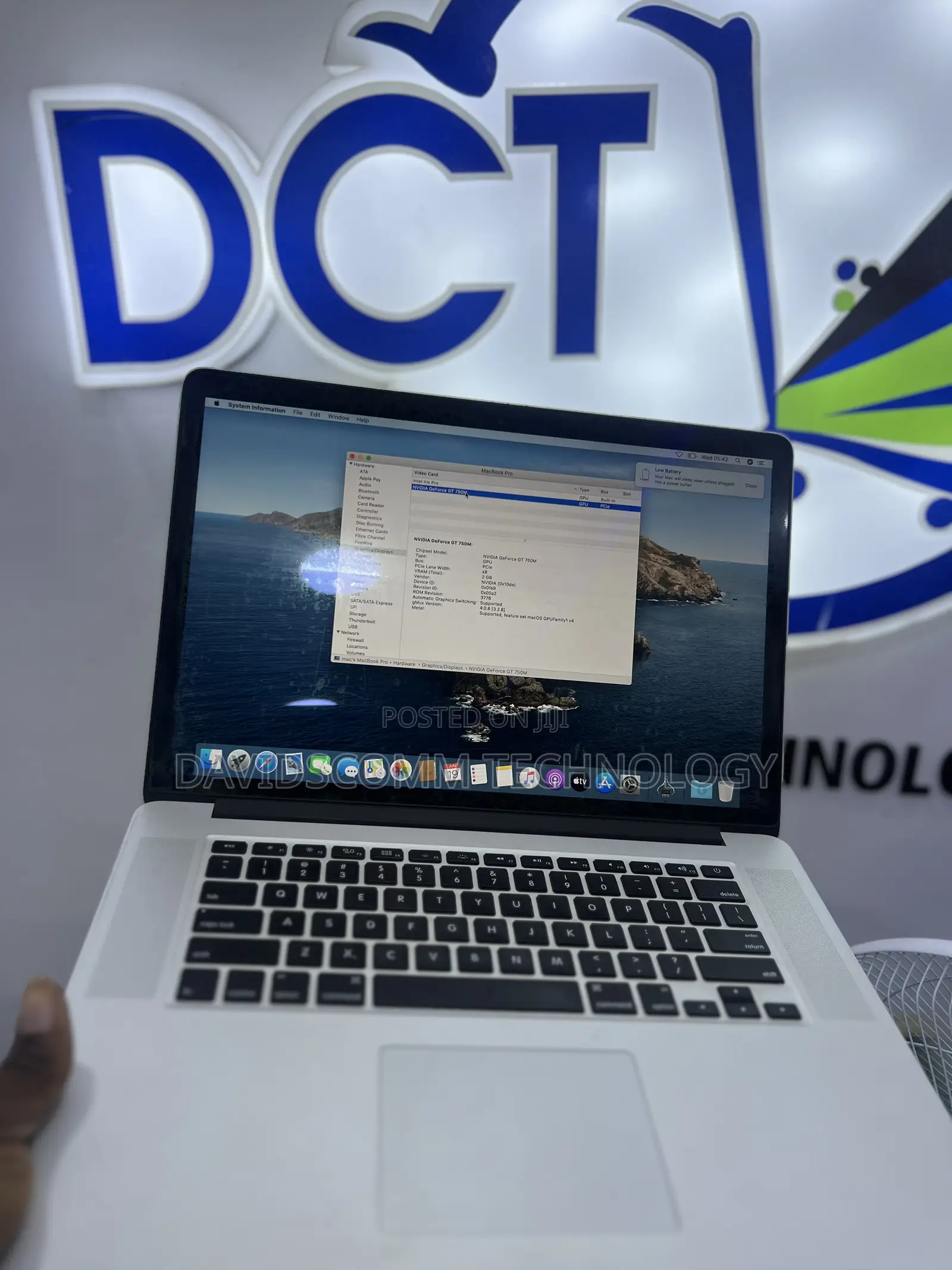 Laptop Apple MacBook Pro 2014 16GB Intel Core i7 SSD 512GB