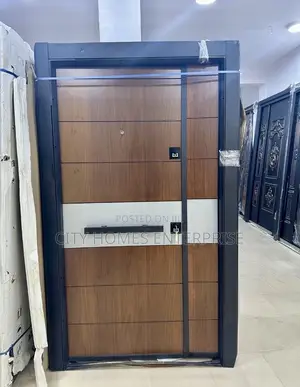 Quality Brown and White 4ft Turkey Doors