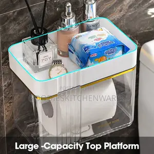 Transparent Tissue Holder ( Wall Mounted)