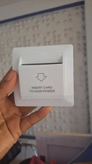 Single Card Energy Saving Switch, 240 V, 40 Amp