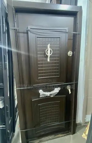 Quality Modern 3ft Turkey Security Luxury Walnut Door
