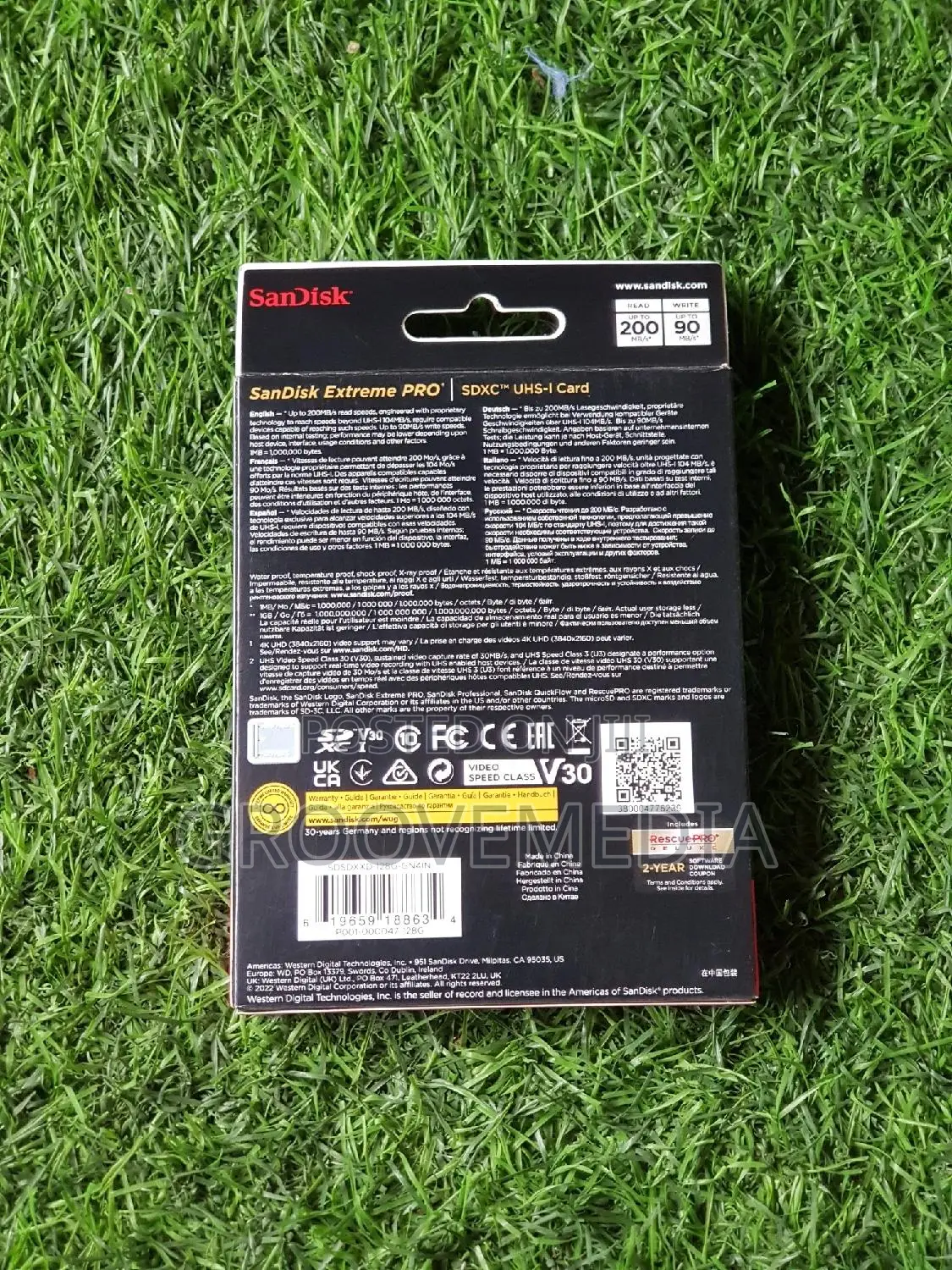 Sandisk Extreme Pro Sd 128gb 200mb/