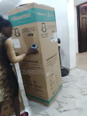 Quality Brand New Hisense Double Door Refrigerator in Stock!