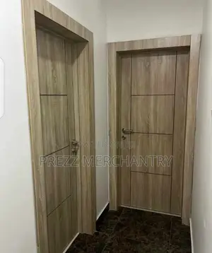 HDF Room Doors With Frames, Hinges, Locks and Keys