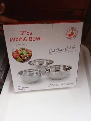 3 PCS Stainless Quality Bowl
