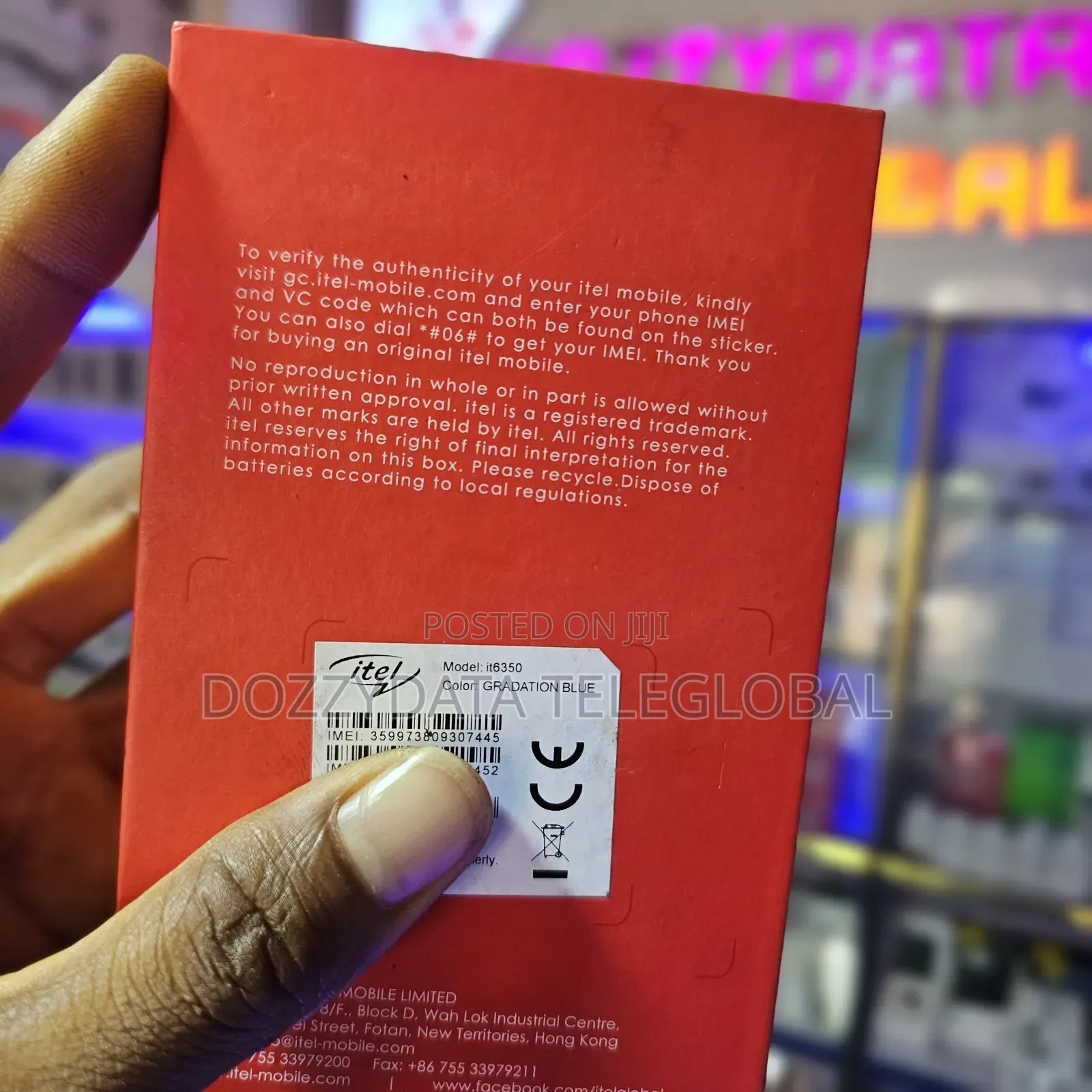 New Itel it6350